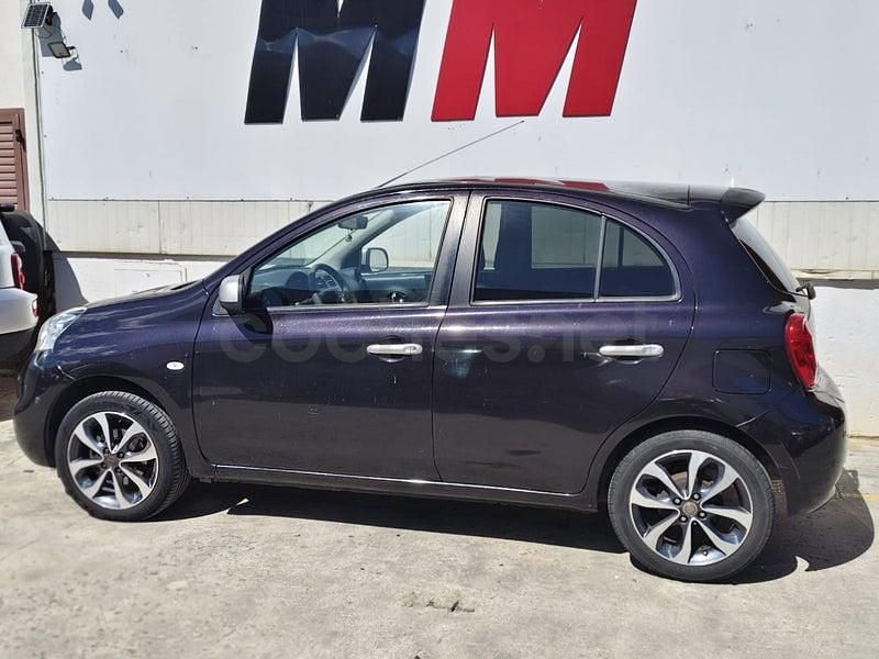 Usado Nissan Micra N-TEC 80 CV (58 kW) 2015 Negro Utilitario