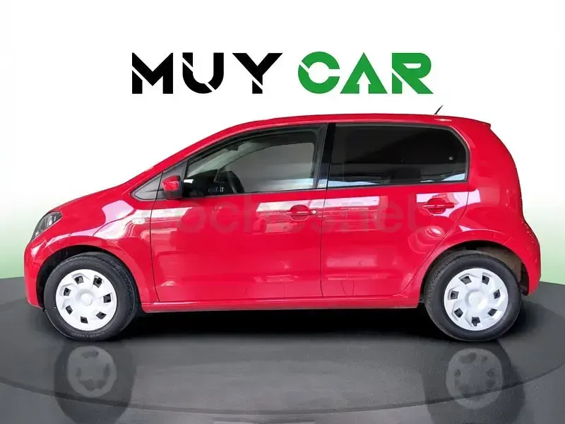 Usado Seat Mii Style 68 CV (50 kW) 2019 Rojo Utilitario