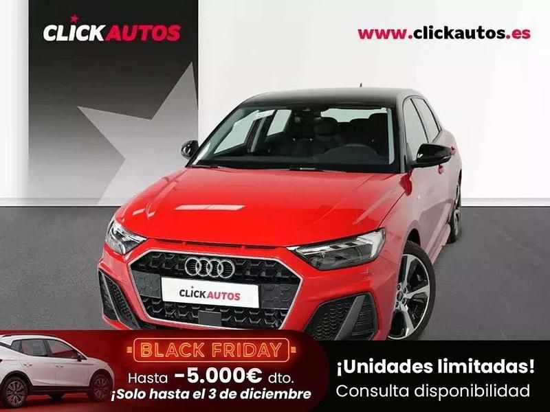 Rojo Usado 2025 Audi A1 S-Line Berlina | 24.000 € (Precio justo) - Imagen 1/4