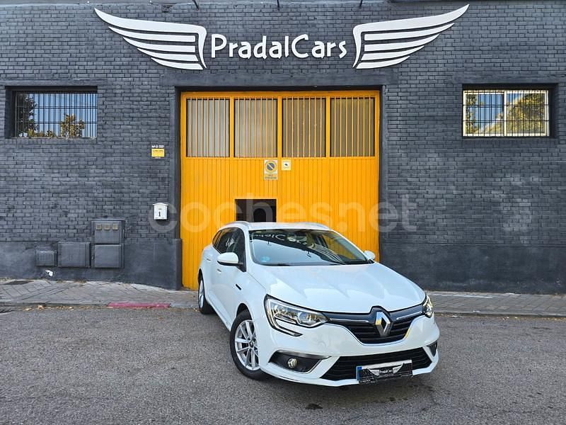 Blanco Usado 2017 Renault Mégane GrandTour Intens Familiar | 9800 € (Precio justo) - Imagen 1/4