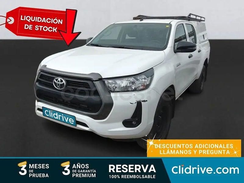 Usado Toyota HiLux 150 CV (110 kW) 2023 Blanco Pickup/Camioneta