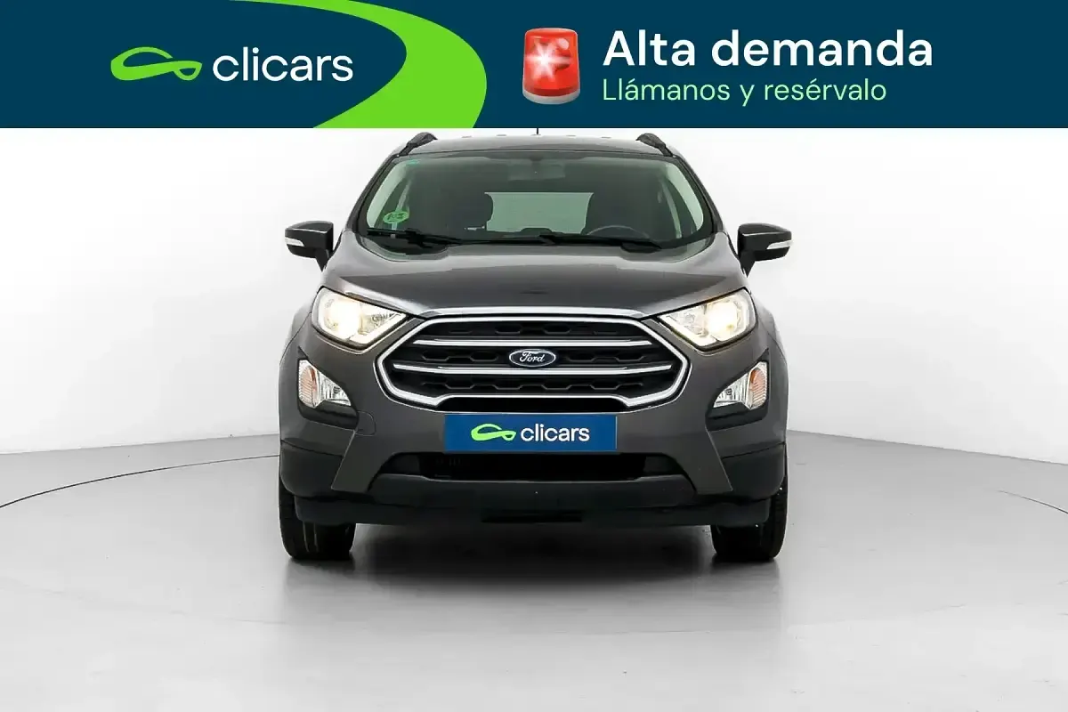 Usado Ford Ecosport Trend 125 CV (91 kW) 2019 Gris / plata SUV
