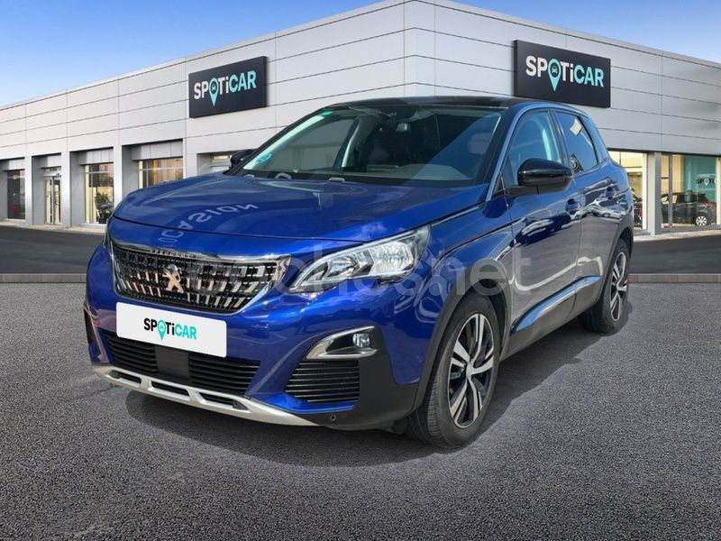 Azul Usado 2019 Peugeot 3008 Allure SUV | 18.000 € (Precio justo) - Imagen 1/4