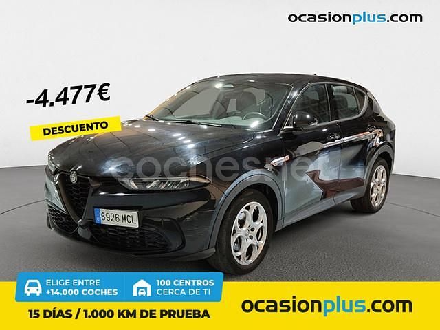 Negro Usado 2022 Alfa Romeo Tonale Sprint SUV | 25.050 € (Precio justo) - Imagen 1/4