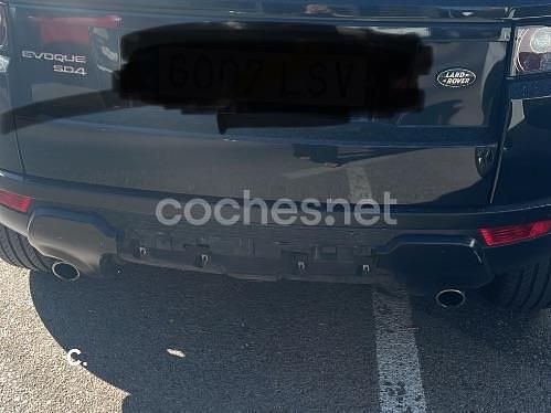 Negro Usado 2012 Land Rover Range Rover evoque Prestige SUV | 6000 € - Imagen 1/3