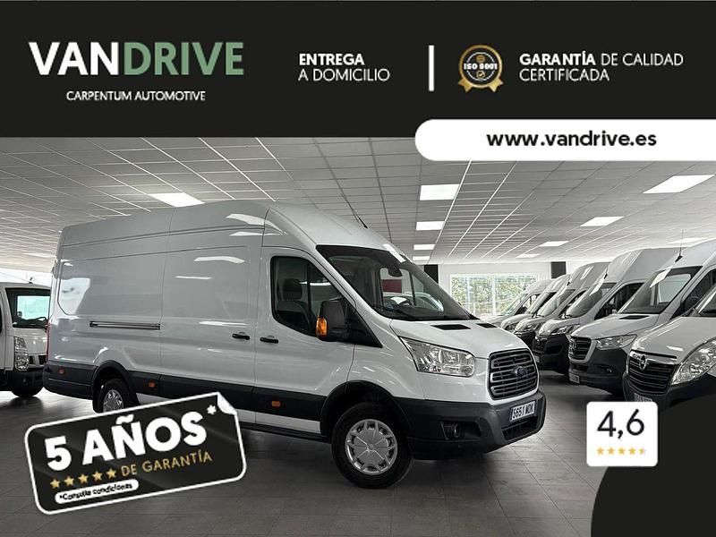 Blanco Usado 2018 Ford Transit Trend Berlina | 16.900 € - Imagen 1/4