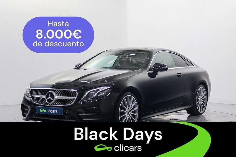 Negro Usado 2019 Mercedes E220 Coupe | 35.190 € (Super precio) - Imagen 1/4