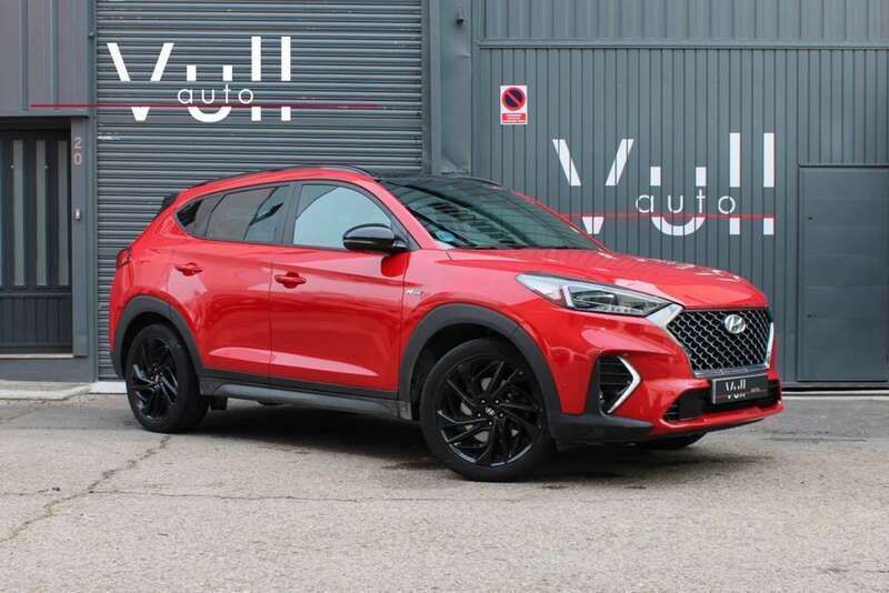 Rojo Usado 2020 Hyundai Tucson N Line SUV | 23.990 € (Precio justo) - Imagen 1/4