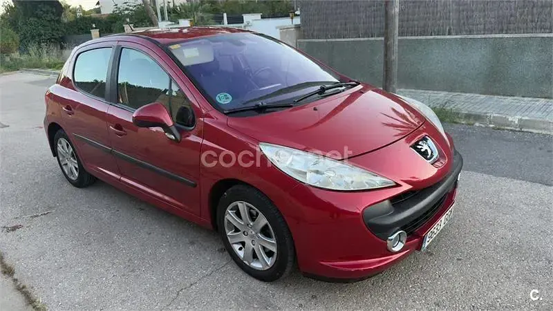 Usado Peugeot 207 Sport 120 CV (88 kW) 2008 Rojo Berlina