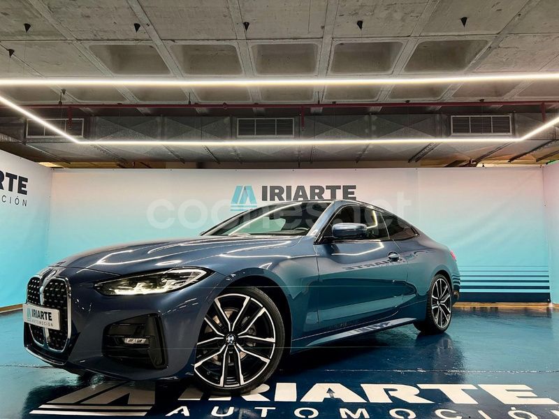 Azul Usado 2021 BMW 420 Coupe | 36.990 € (Precio justo) - Imagen 1/3