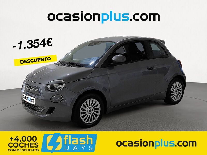 Gris Usado 2022 Fiat 500e Action Utilitario | 14.900 € (Precio justo) - Imagen 1/4