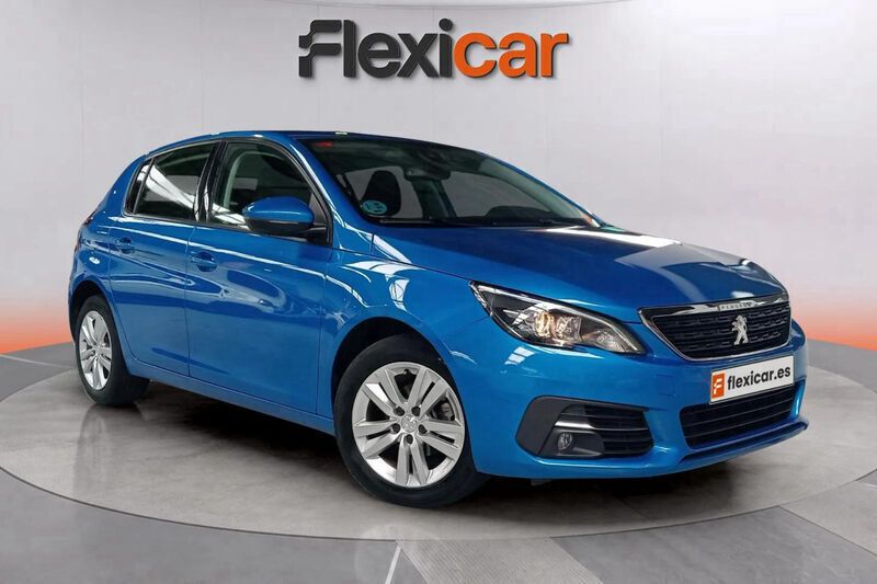 Azul Usado 2021 Peugeot 308 Active Berlina | 11.190 € (Buen precio) - Imagen 1/4
