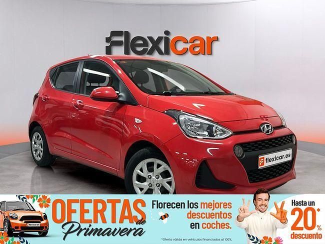 Usado Hyundai i10 GO! 66 CV (48 kW) 2019 Rojo Utilitario