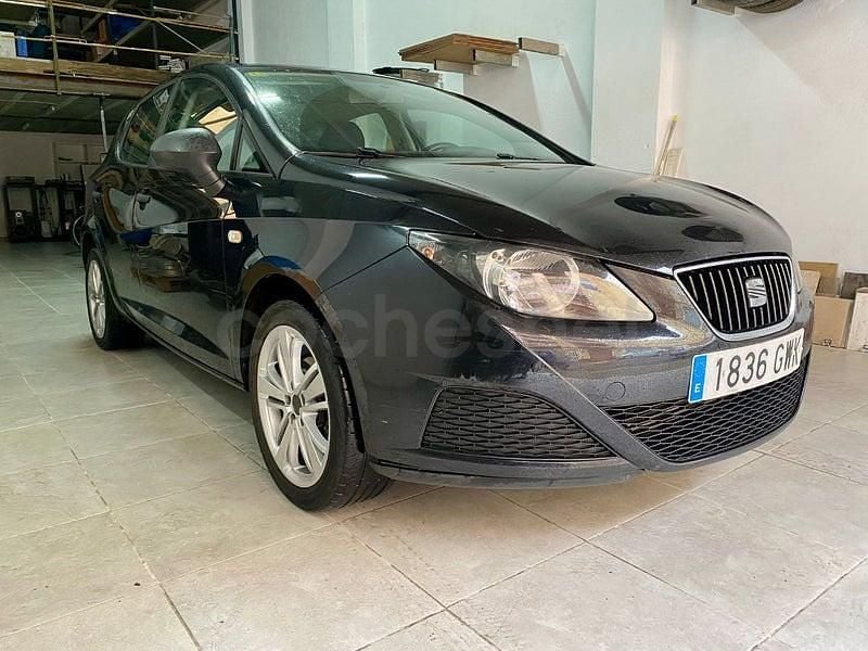 Usado Seat Ibiza Ecomotive 80 CV (58 kW) 2010 Negro Berlina