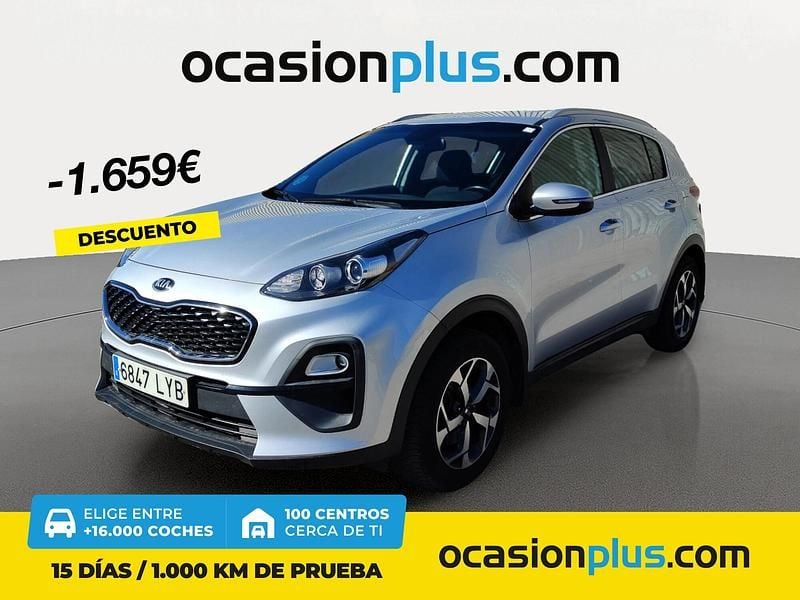 Negro Usado 2021 Kia Sportage SUV | 18.250 € (Precio justo) - Imagen 1/4