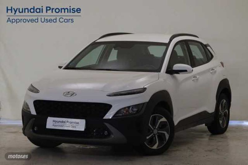 Atlas white Usado 2021 Hyundai Kona SUV | 22.790 € (Un poco caro) - Imagen 1/4
