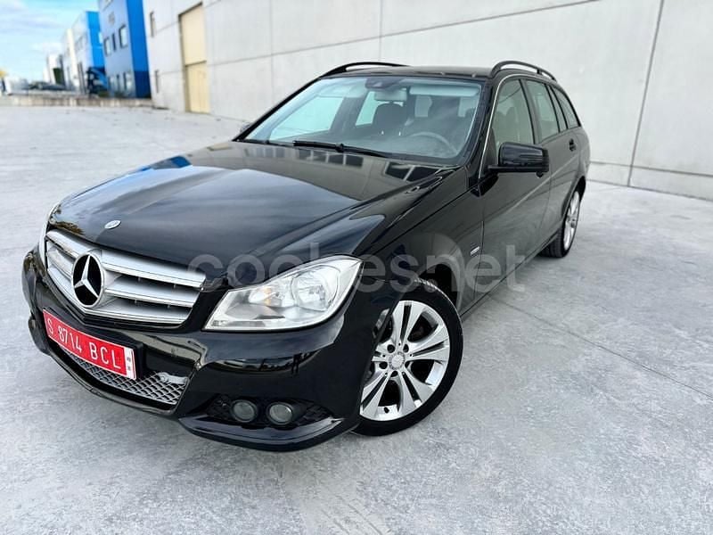 Negro Usado 2013 Mercedes C220 Elegance Familiar | 9900 € (Super precio) - Imagen 1/4