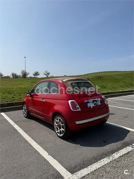Usado Fiat 500C 85 CV (62 kW) 2011 Rojo Descapotable