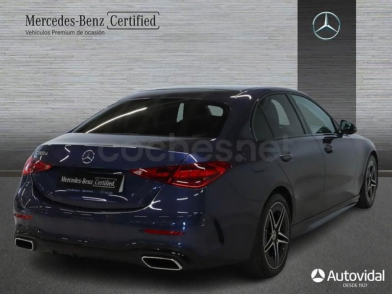 Usado Mercedes C200 163 CV (119 kW) 2025 Azul Berlina