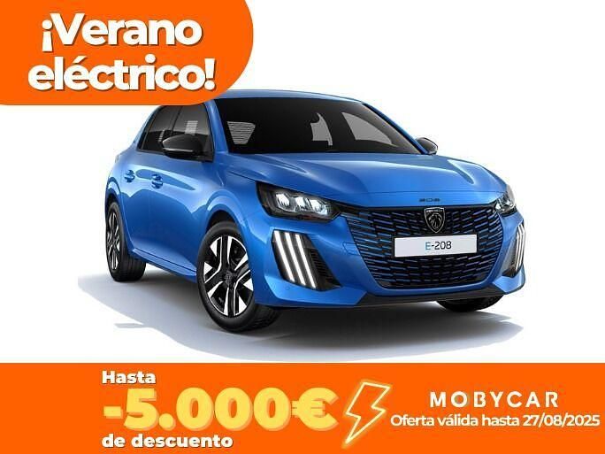 Azul Nuevo 2024 Peugeot e-208 Active Utilitario | 22.995 € - Imagen 1/4