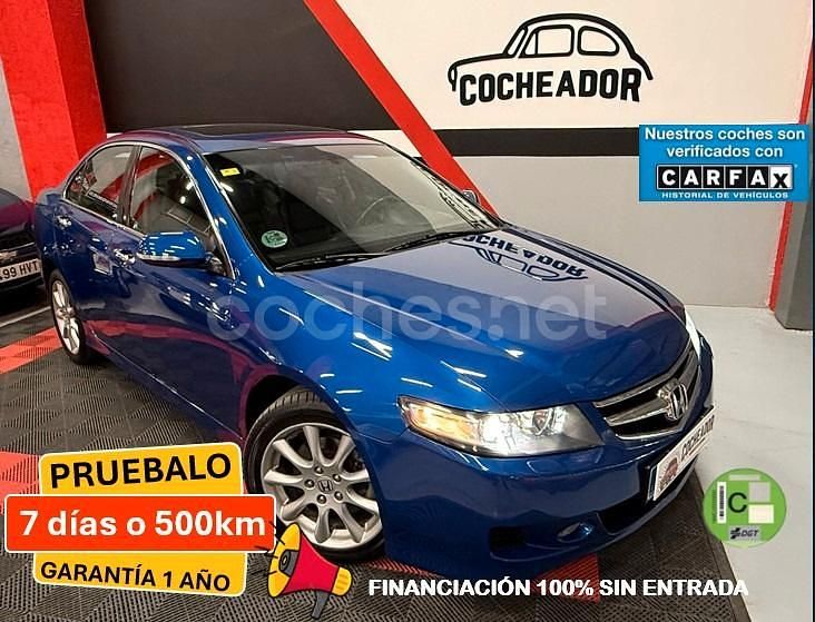 Azul Usado 2005 Honda Accord Executive Berlina | 10.999 € (Caro) - Imagen 1/3