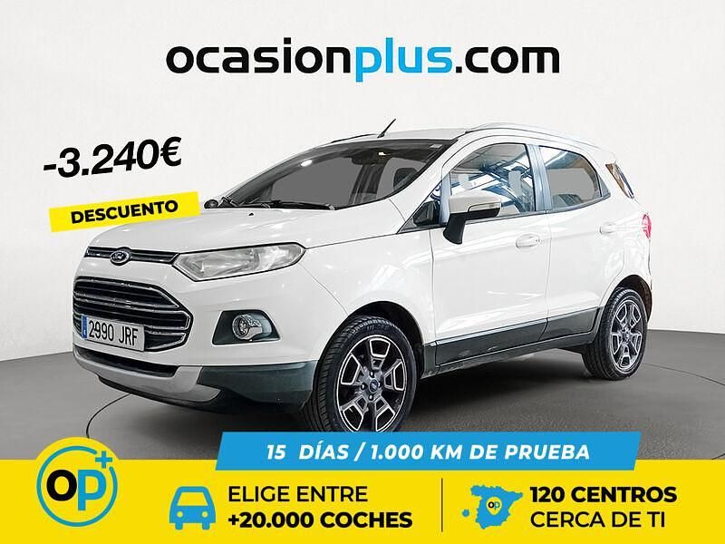 Usado Ford Ecosport Titanium 95 CV (69 kW) 2016 Blanco SUV