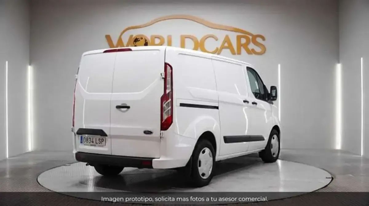 Usado Ford Transit Custom Trend 131 CV (96 kW) 2021 Blanco Van