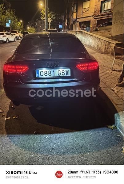 Usado Audi A5 Sportback 211 CV (155 kW) 2010 Negro Utilitario