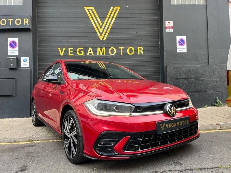 Usado VW Polo R-line 110 CV (80 kW) 2021 Rojo Utilitario