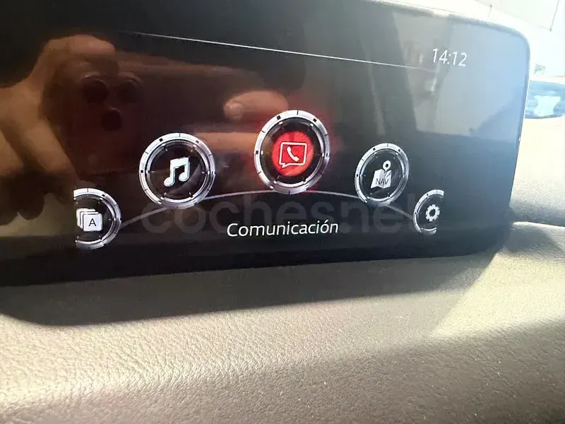 Usado Mazda CX-5 150 CV (110 kW) 2018 Granate SUV