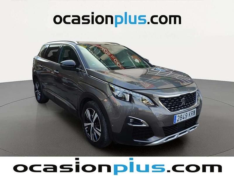 Usado Peugeot 5008 GT-line 131 CV (96 kW) 2018 Plateado SUV