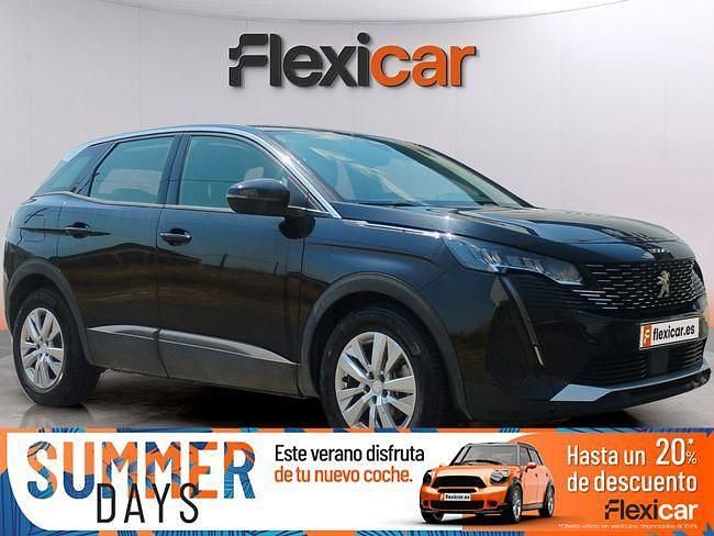 Usado Peugeot 3008 Active 130 CV (95 kW) 2020 Negro SUV