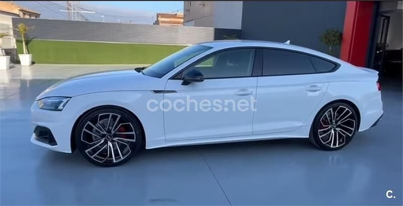 Usado Audi A5 Sportback S-Line 163 CV (119 kW) 2020 Blanco Utilitario