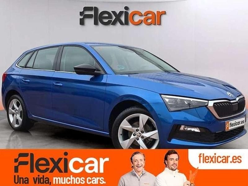 Usado Skoda Scala Active 116 CV (85 kW) 2019 Azul Utilitario