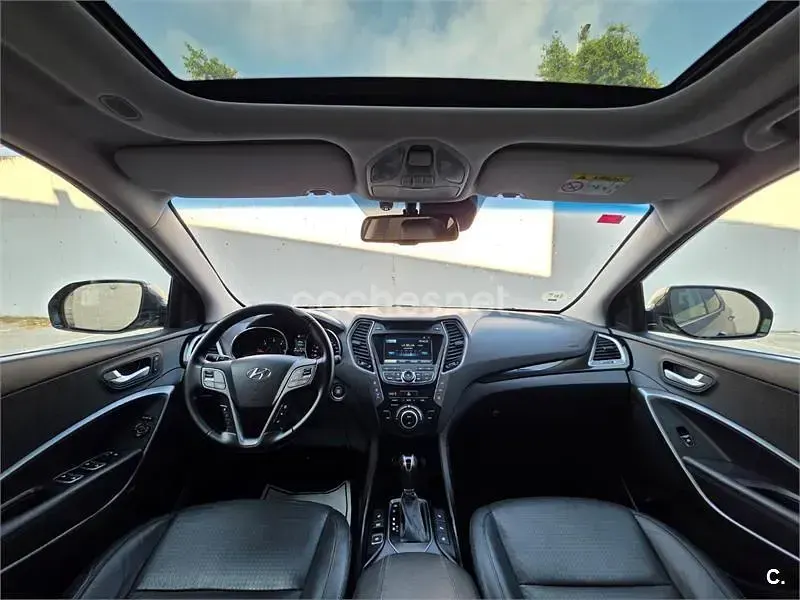 Usado Hyundai Santa Fe 197 CV (144 kW) 2014 Negro SUV