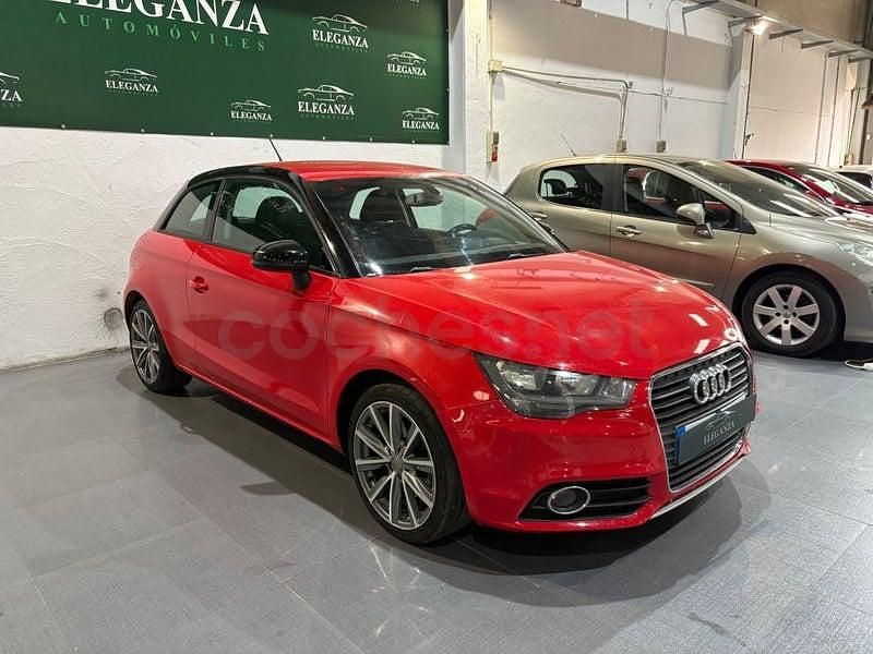Usado Audi A1 Ambition 122 CV (89 kW) 2011 Rojo Utilitario