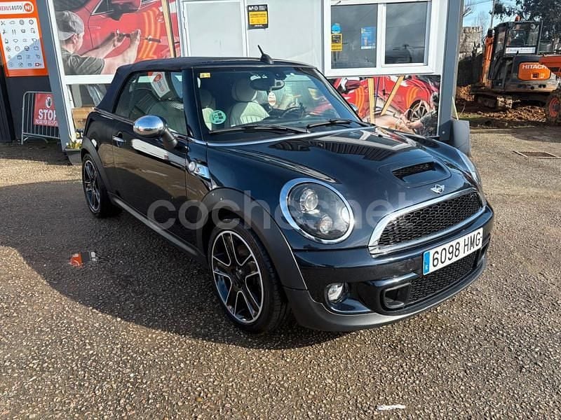 Usado Mini Cooper S Cabriolet 184 CV (135 kW) 2012 Azul Descapotable