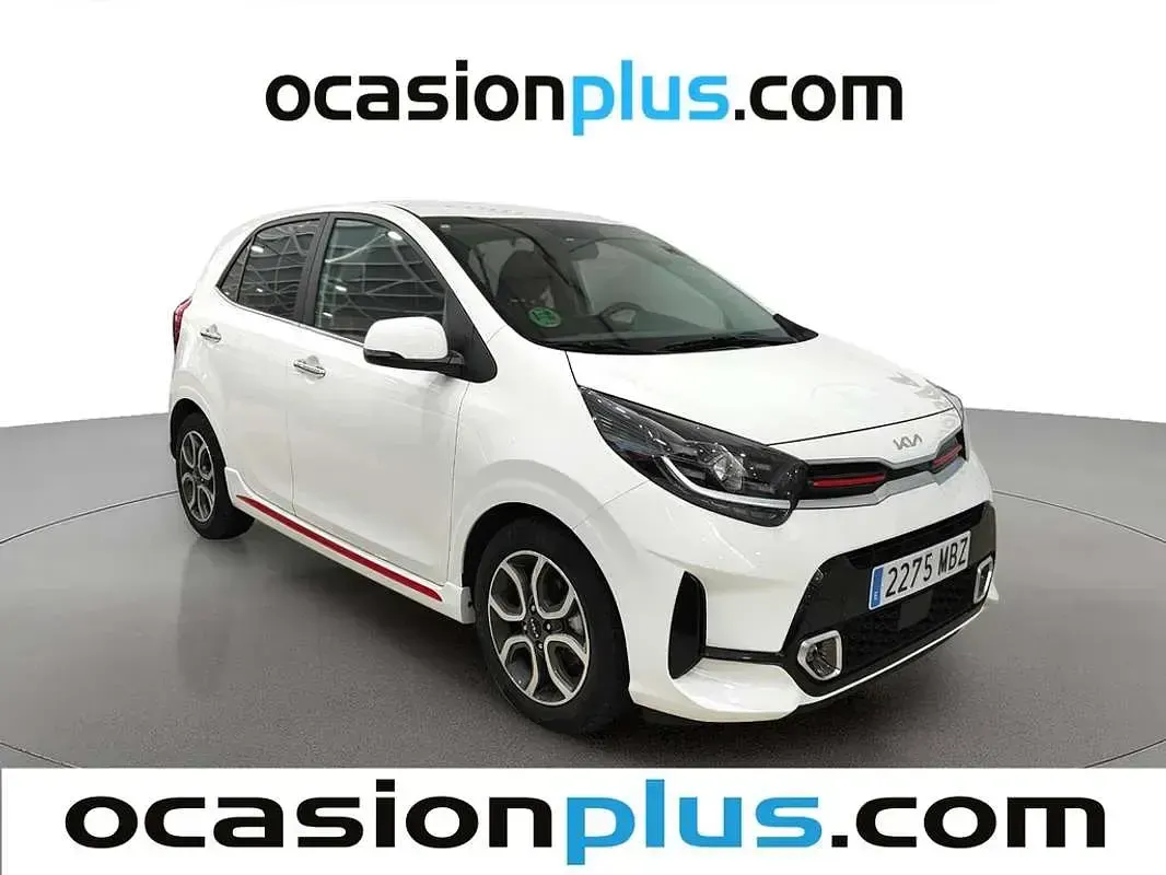 Usado Kia Picanto GT-Line 84 CV (61 kW) 2022 Blanco Utilitario