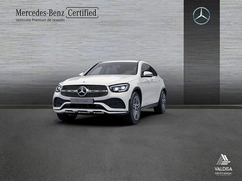 Usado Mercedes GLC220 AMG line 194 CV (142 kW) 2020 Blanco Coupe