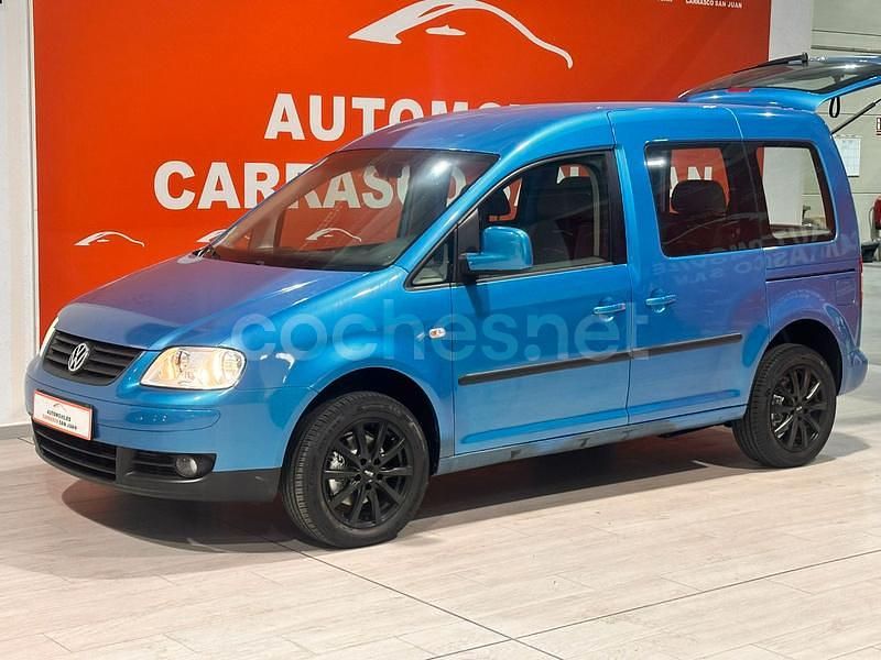 Azul Usado 2010 VW Caddy Life Monovolumen | 10.500 € (Precio justo) - Imagen 1/4