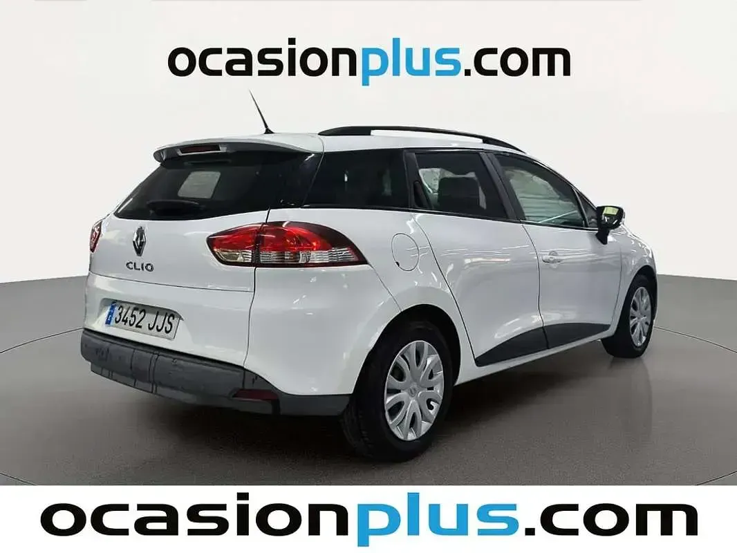Usado Renault Clio GrandTour Authentique 75 CV (55 kW) 2015 Blanco Familiar