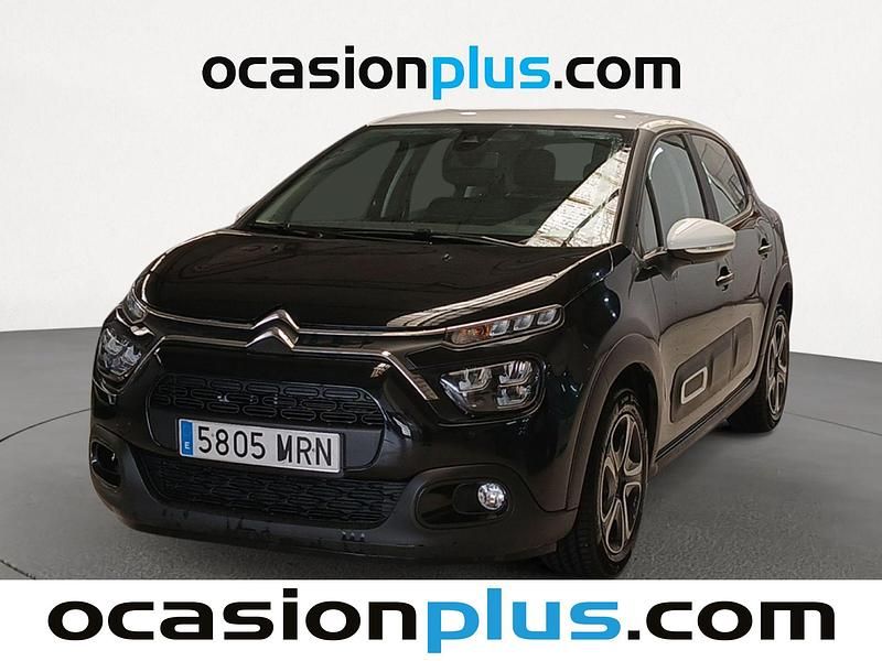 Negro Usado 2024 Citroën C3 PureTech Utilitario | 11.319 € (Buen precio) - Imagen 1/4