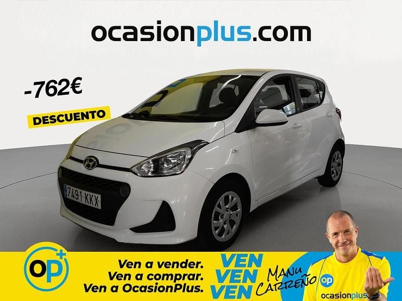 Usado Hyundai i10 GO! 66 CV (48 kW) 2018 Blanco Utilitario