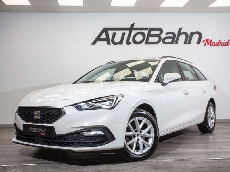 Blanco Usado 2022 Seat Leon Style Familiar | 17.990 € (Precio justo) - Imagen 1/4