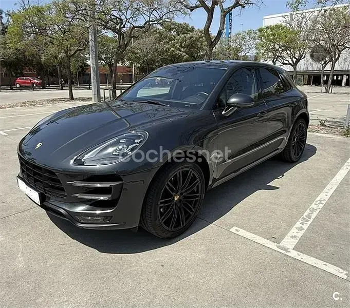 Usado Porsche Macan 252 CV (185 kW) 2017 Gris / plata SUV
