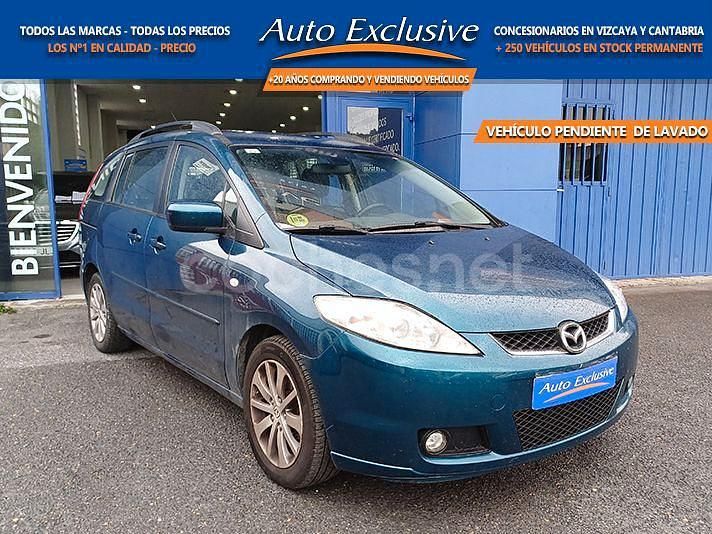 Azul Usado 2008 Mazda 5 Active Monovolumen | 5490 € (Precio justo) - Imagen 1/4