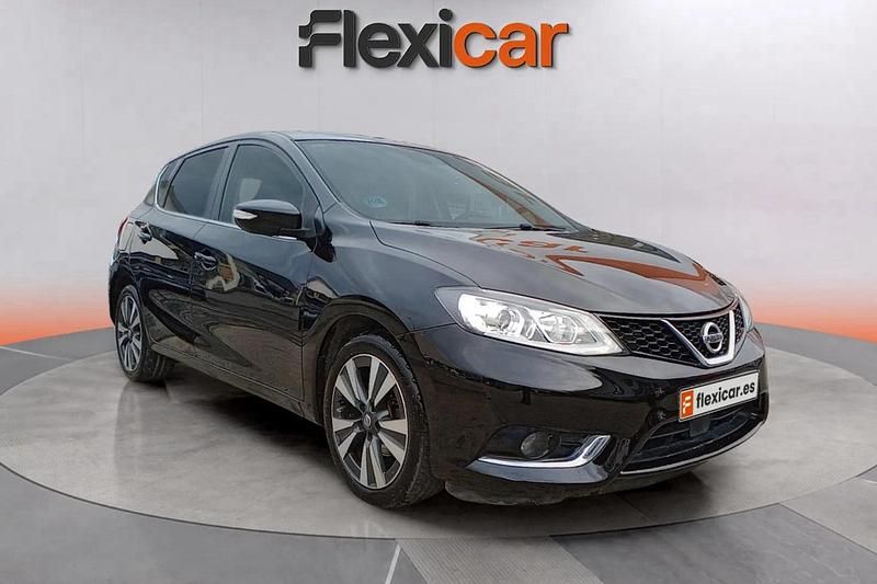 Negro Usado 2016 Nissan Pulsar Acenta Berlina | 8990 € (Precio justo) - Imagen 1/4