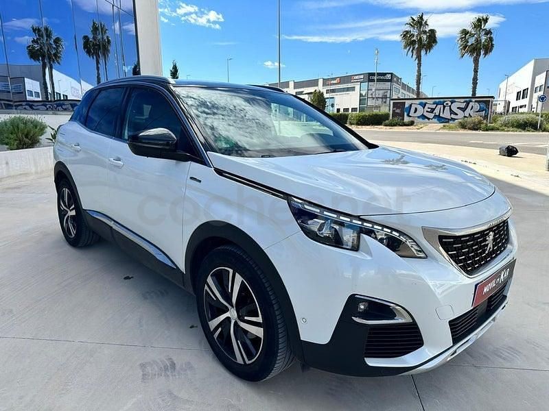 Usado Peugeot 3008 GT-line 130 CV (95 kW) 2019 Blanco SUV