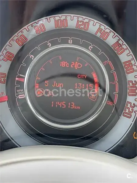 Usado Fiat 500 69 CV (50 kW) 2017 Blanco Berlina