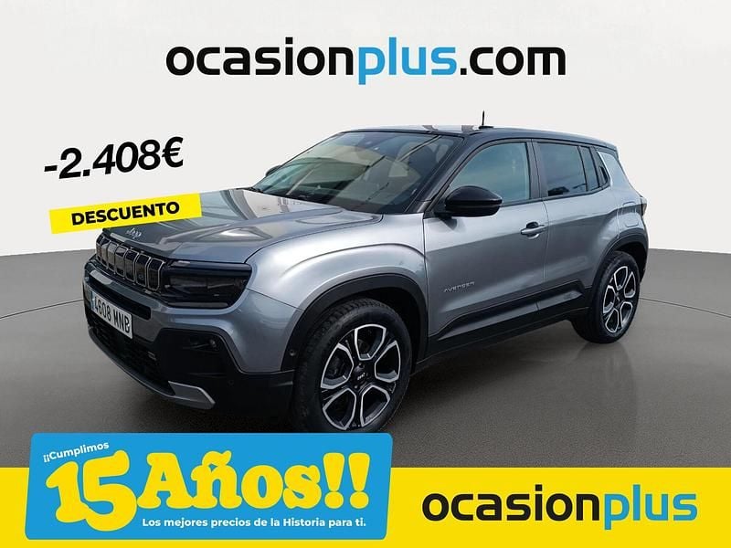 Gris Usado 2024 Jeep Avenger EV Summit SUV | 26.490 € (Precio justo) - Imagen 1/4